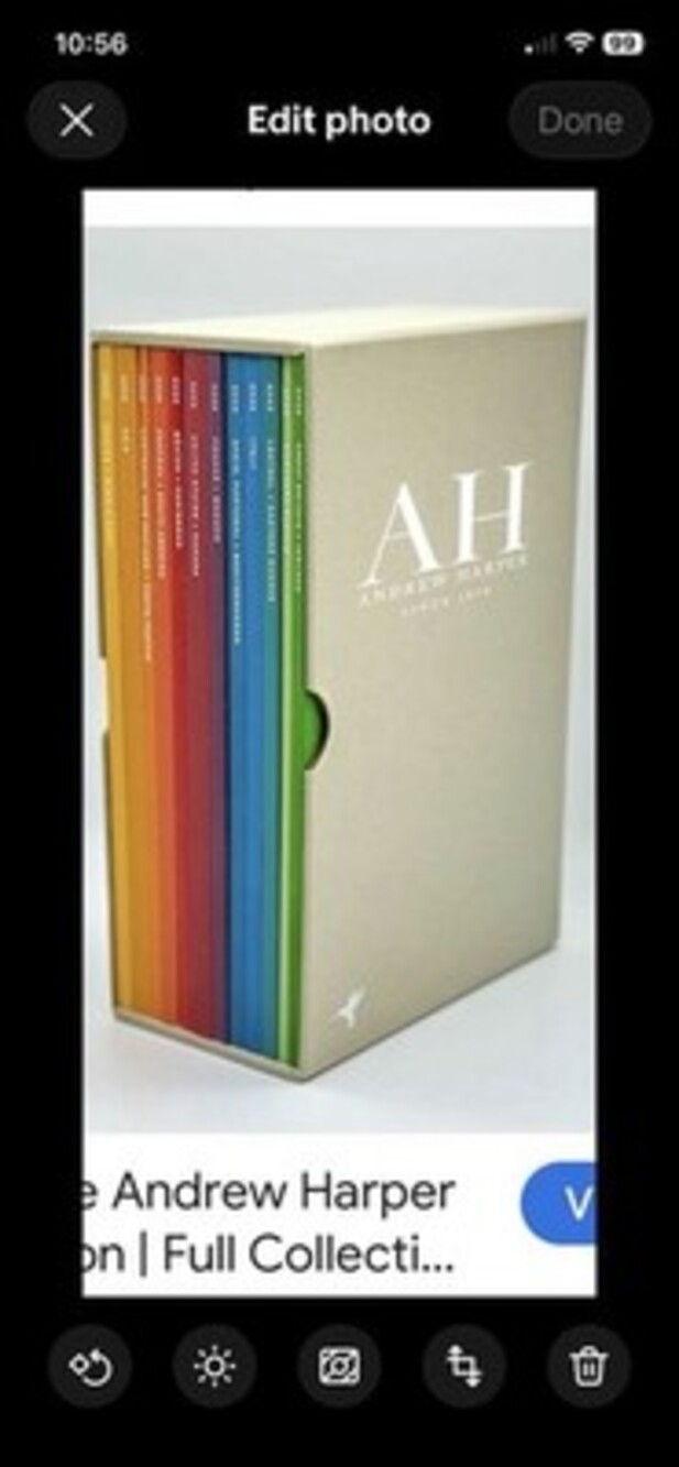 The Andrew Harper Collection Travel Book 2024 (12 books in case) Excellent